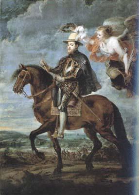 Peter Paul Rubens Philip II on Horseback (df01) Sweden oil painting art